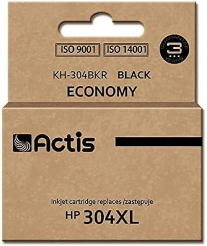 Actis Tintenpatrone KH-304BKR (Ersatz HP 304XL N9K08AE; Premium; 15 ml; Schwarz)