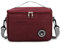 TUXUNQING Kühltasche 12L, Kühltasche klein, Kühltasche Faltbar, Kühltasche Picknicktasche, Lunchtasche, Tragbare kühltasche, Geeignet für Reisen Picknick Wandern Grillen (Rot/12L/29 * 19 * 22cm)