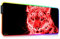 DORRISO Nouveau RGB Gaming Tapis de Souris 900x400x4mm Surdimensionné LED Tapis de Souris XXL Antidérapant Tapis de Souris étendu pour Clavier Souris Ordinateur PC Tapis de Souris Tigre Rouge A
