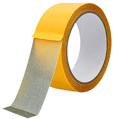 LICHENGTAI Double Sided Tape Heavy Duty, Waterproof Double Sided Sticky Tape, High Adhesive Strength Double-Sided Duct Tape Multifunctional Double Sided Cloth Tape for Car, Office, Home Decor
