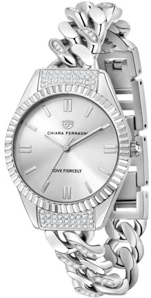 Chiara Ferragni Womens Bsy Chan 34m Analogue Quartz Watch