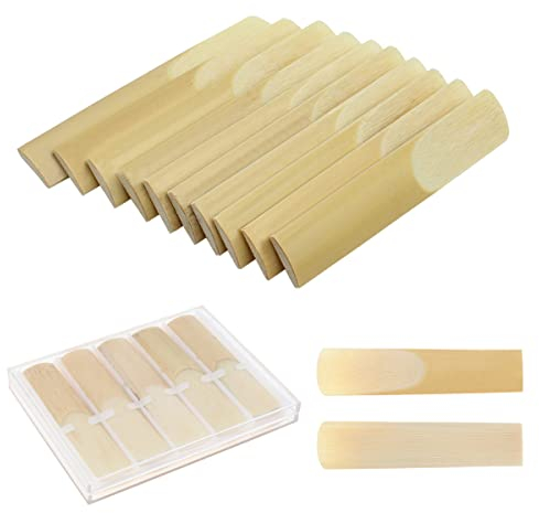 OriGlam Altsaxophon-Blätter für Altsaxophon, Stärke 2,5, Saxophon-Blätter 2,5, für Altsaxophon, 10 Stück