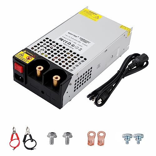 BOSYTRO Fuente de Alimentación 12V 83A 1000W Transformador 220V a 12V Alimentación para Tiras LED, CCTV, Radio, Cámara, Instrumentos Electrónicos