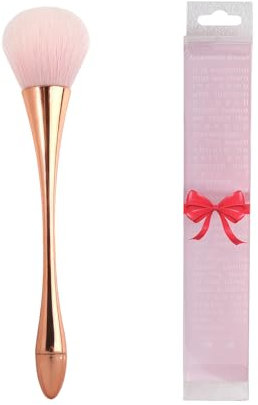 Qwesure Xixi Pinceau de maquillage ultra doux pour fard à paupières - Petite taille - Doré