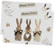 MUCKLILY 2pezzi Tovagliette Pasquali Decorativa Con Motivo Coniglio Sottopiatti Lavabili e Antiscivolo Per Tavoli Protezione e Arredamento Per La Tavola Di Pasqua