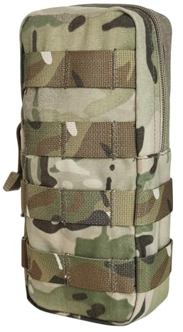 EMERSONGEARS Tactical Molle Pouch 500D Nylon Pouch Multi-Function Tactical Compact Water-Resistant EDC Pouch Ideal for Outdoor Travel Adventure Cycling Hunting and Other Outdoor Activities