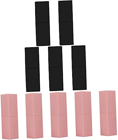 PLAFOPE 10stücke Wiederverwendbare Diy Lippenstiftrohre Mit Nachfüllfunktion Tragbare Kosmetikbehälter Für Lippenbalsam Und Lipgloss Für Handwerk Und Reisen