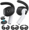 AhaStyle Ohrpolster Ohrbügel für AirPods 4. Generation (2024)【Zusätzliche Aufbewahrungstasche】 3 Paar S/M/L Anti-Rutsch Ohrhörer-Abdeckungen Silikon Zubehör Kompatibel mit Apple AirPods 4. Gen