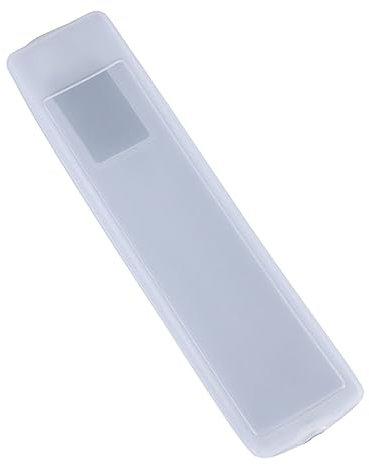 Silikon Tv Fernbedienungsabdeckung Weiß, 21x5x1, 7 cm