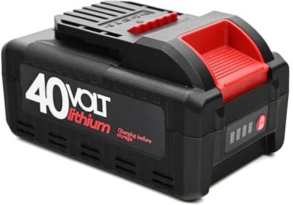 LEHMANN LGAAC-AKU002 Gartengeräte-Akku 40 V 4 Ah, Akku Geeignet für Lehmann und Kanwod Rasenmäher, Heckenscheren und Rasentrimmer, leistungsstarke Batterie
