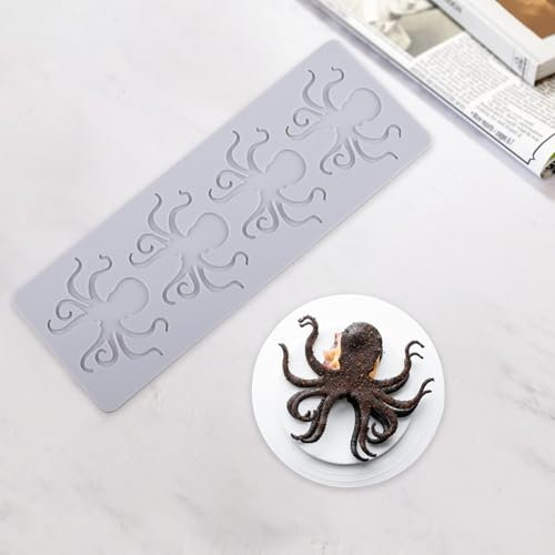 YapitHome Stampi in Silicone per Dolci,Tappetino Pizzo Silicone,Stampi per Bordi Floreali Decorativi per Caramelle, Caramelle,Decorazioni Artigianali,Cioccolato