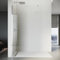 SONNI 100 x 200 cm Walk In Duschwand mit 8mm Glasböden, Dusche Duschtrennwand Glas Badewannd