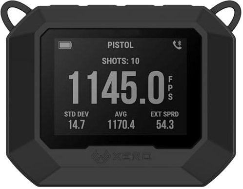 LOKEKE Kompatibel mit Garmin Xero C1 Pro Schutzhülle, Silikon Schutzhülle Cover Shell Kompatibel mit Garmin Xero C1 Pro (Schwarz)