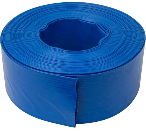 SIP 3 30m Layflat Delivery Hose, PVC Water Pump Discharge Hose for Irrigation & Drainage
