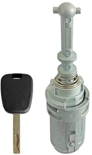 Cilindro Serratura Porta Sinistra con 2 Chiavi per Citroen C2 C3 2002-2010 9170T9 9170W9 Serratura Lato Conducente