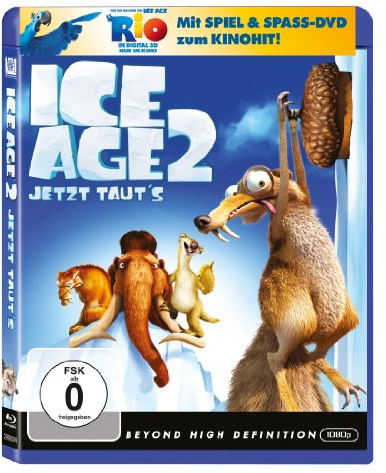 Ice Age 2 - Jetzt taut's (+ Rio Activity Disc) [Blu-ray]
