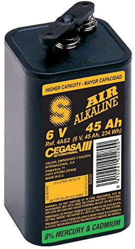 Batterie CEGASA 4R25 SALINE 6V