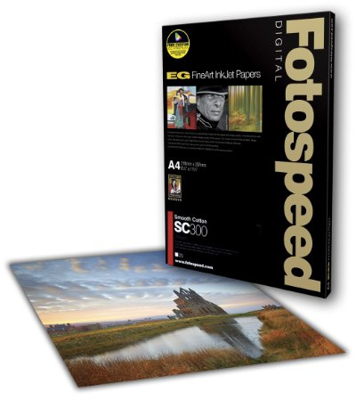 Fotospeed Smooth Cotton 300C A4 25 sheets