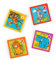 Safari Dschungel Tiere Schiebepuzzle Puzzle 12 Stück mit Palandi® Sticker