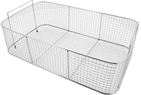 Stainless Steel Wire Mesh Basket for Allendale 27 Litre Ultrasonic Cleaner - L465 x W280 x D125mm