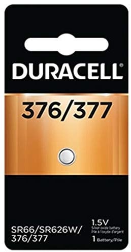 Duracell Dura 1.5V 377 Battery Pack Of 5