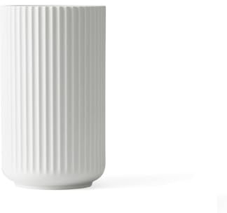 Lyngby Porcelæn Vase H10.5 cm Lyngby Designklassiker Zeitloses Design, Weiss