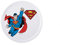 Excelsa Superman Piatto Pizza, Porcellana, Bianco