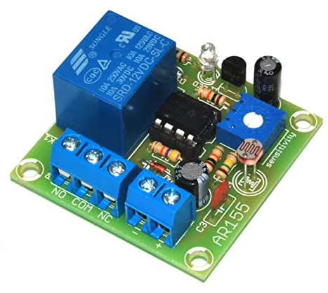 ArliKits AR155 Interrupteur crépusculaire Automatique avec capteur crépusculaire réglable