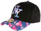 Casquette Enfant Rose et Bleue Fashion Hawai Baseball NY de 7 à 12 Ans - Taille Unique - Rose