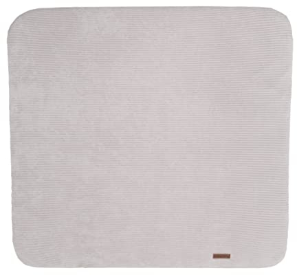 Baby's Only - Baby Wickelauflagenbezug 75x85 cm - Bezug für Wickelauflage Sense - Bezug für deutschen Wickelunterlage - Weichem Rib Corduroy - Kieselgrau