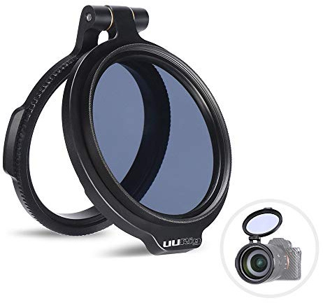 Benkeg R-82 82mm Rapid Filter System Camera Lens ND Filter Metal Adapter Ring