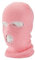AmyGline 3-Loch-Vollmaske Skimütze Wintermütze Balaclava Tactical Mask Skimütze Wollmaske (Z008-Rosa-3Loch)