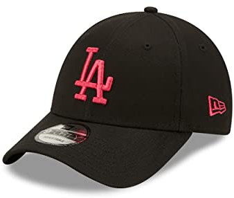 New Era Los Angeles Dodgers Fancap mit Teamlogo verstellbare Kappe Baseball MLB schwarz - One-Size
