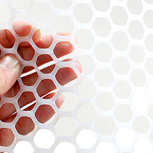 Drahtgitter Maschendraht Gartenzaun Weißer Maschendraht Aus Maschendraht Aus Kunststoff, Balkongeländernetz Geflügelzaun Kunststoffgeflecht, Bildschirmschutz Für Katzen Und Kinder Hasendraht Volierend