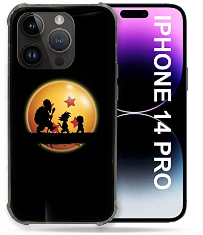 iPhone 14 Pro Case (6.1) Manga Dragon Ball Vintage Case
