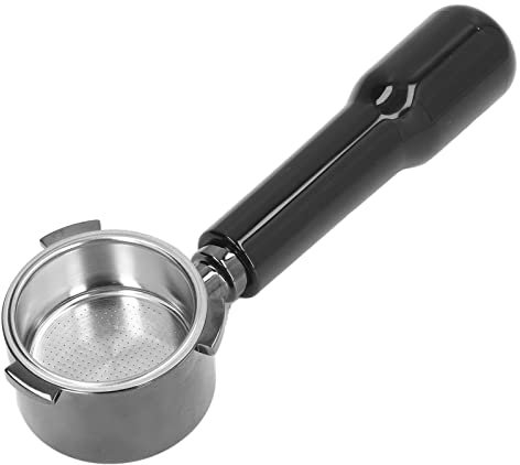 Pssopp Filtre à café sans Fond de 51 Mm, Porte-Filtre à café sans Fond 3 Oreilles pour DELONGHI ECP3420 685 680