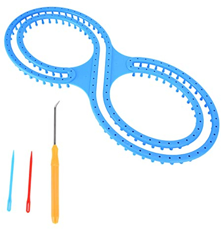 Strickwebstuhl-Set, Langlebig, Robust, Handlich, Handlich, Heimnähwerkzeuge für Schalhandwerk, Sockenhandwerk, Deckenhandwerk