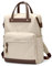GOLF QUALITY Rucksack Damen Klein Nylon Casual Damenrucksäcke Schultertasche Kleiner Damen Rucksackhandtaschen 15,6 Zoll Laptop Backpack Für Lässig Schule Travel Wandern Arbeit Aprikose