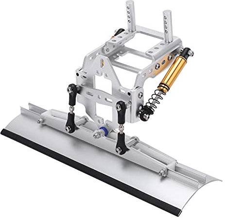 NestNiche Quitanieves de Aluminio, Metal RC Coche Pala de Nieve, Pala Portátil para Nieve, para Coche RC SCX10, TRX4, TRX6, 90046