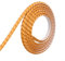 Zoegneer PVC Dekorative Wandverkleidung Streifen Spiegel Rahmen Rand Schließlinie Gipslinie Hintergrund Selbstklebender Streifen Für Innen Makeover (Gold)