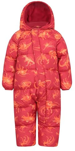 Mountain Warehouse Frosty Kinder Winter Anzug Gefüttert Schneeanzug Rot 12-18 Monate