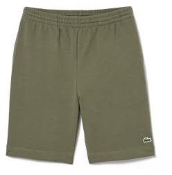 Lacoste-Short Homme-GH9627-00, Vert Kaki, XS