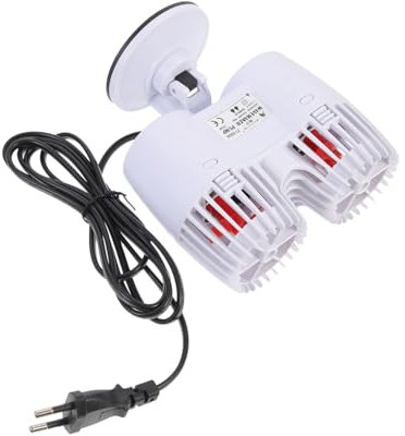 Toddmomy Pompe à Circulation Silencieuse Pour Aquarium Aquariums De Petite Système De Nettoyage Avec Support Ventouse Et Angle Améliore La Qualité De Eau Et Environnement Des Poissons