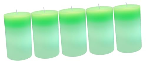 Gadpiparty 5 Stk farbige Kerzenlichter hochzeitsdeko led- kerzen weihnachtsj weinachts Wohnkultur echte Flammenkerze Partyzubehör romantisch schmücken Partybedarf Elektronisches Bauteil