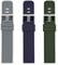 Reflex Active 20mm Interchangeable Smart Watch Grey, Blue & Green Strap Set
