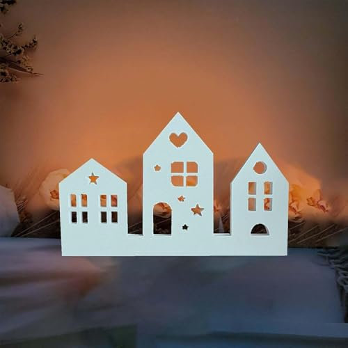 Moule en Silicone 3D en Forme d'Élan de Noël - Pour Bougie et Béton - Décoration de Maison (B)