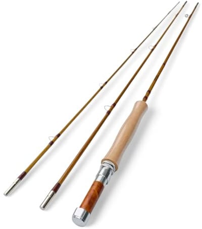 ZHUSROD 4 W | 2,1 m 15,2 cm | 3 Stück | Bambus-Fliegenrute | Hardy Marvel