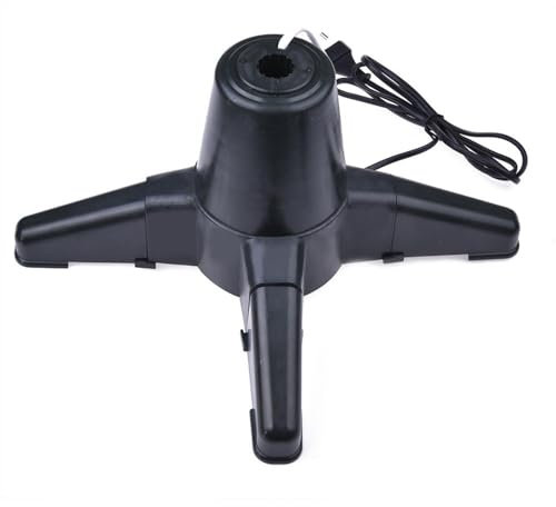 Base rotante elettrica per albero di Natale, supporto per albero di Natale, supporto per albero di Natale rotante a 360°, base per albero di Natale artificiale, supporto albero di Natale