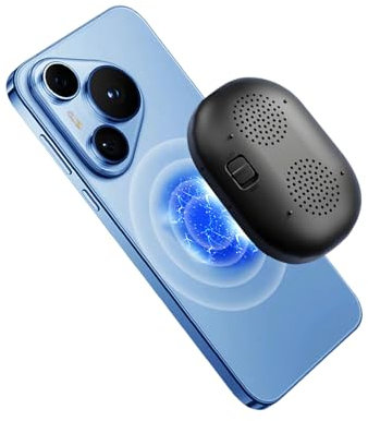 Amplificatore audio portatile per cellulare, amplificatore di volume wireless Bluetooth, mini altoparlante progettato per anziani, migliora il suono del telefono per utenti con problemi di udito per