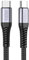 5A 100W Type-C to USB-C Fast Charging Cable [3 Feet] [Tangle-Free] [Braided] USBC Charger for Samsung Galaxy S25/S24/S23 Ultra/Plus Z Fold6/Flip6, Tab S9 S8 S7, Google Pixel 8/9 Pro, OnePlus 10/9/8